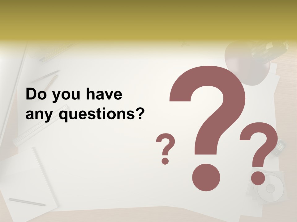 Artist Office Studio PowerPoint Template