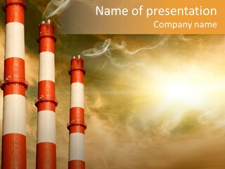 Gasoline Destruction Nature PowerPoint Template