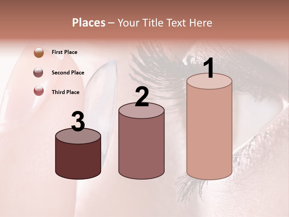 Ophtalmologist Solution Woman PowerPoint Template