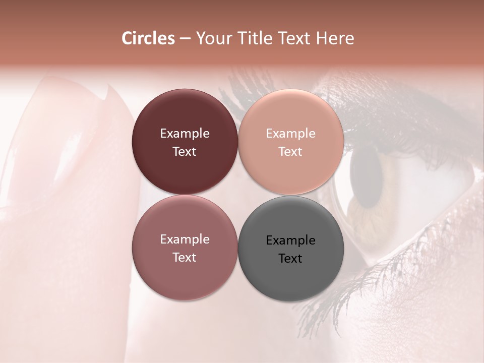 Ophtalmologist Solution Woman PowerPoint Template