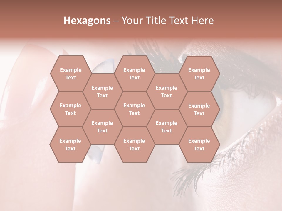 Ophtalmologist Solution Woman PowerPoint Template