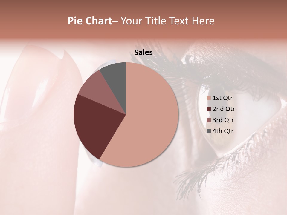 Ophtalmologist Solution Woman PowerPoint Template