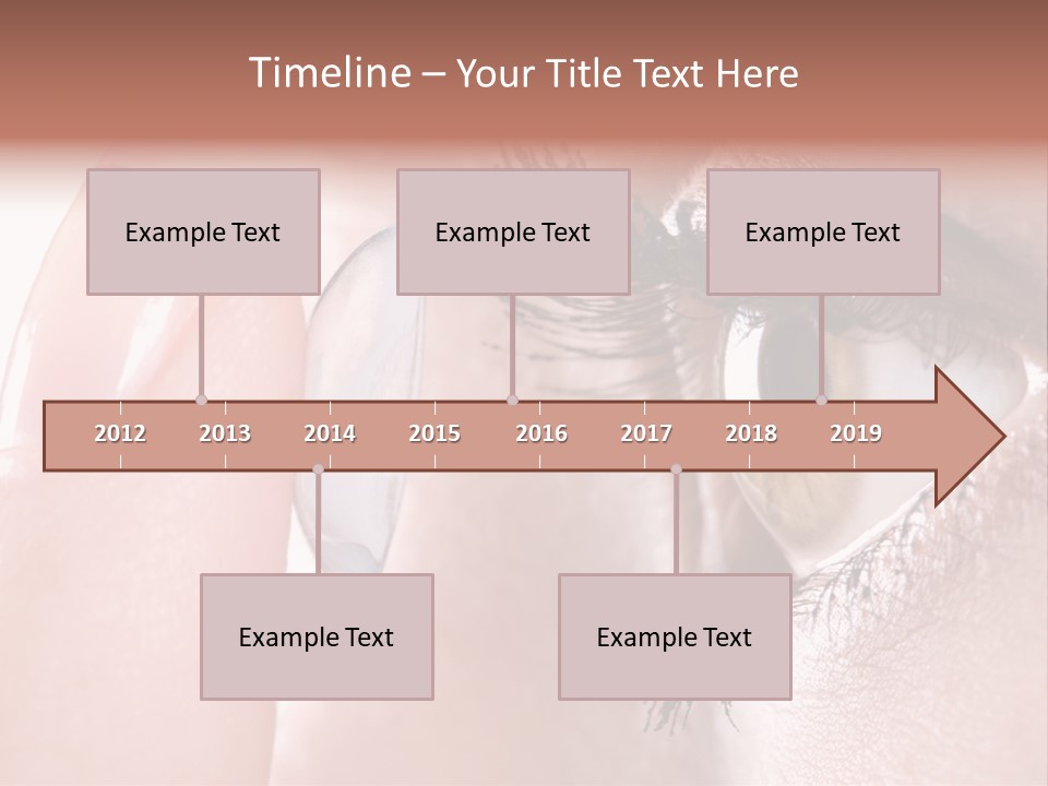 Ophtalmologist Solution Woman PowerPoint Template
