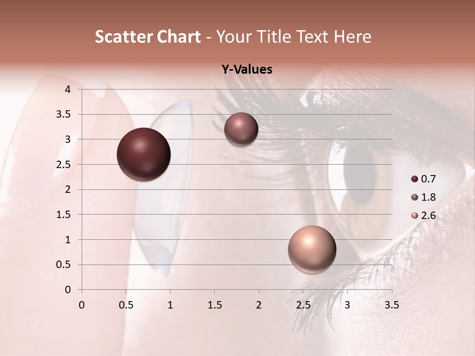 Ophtalmologist Solution Woman PowerPoint Template