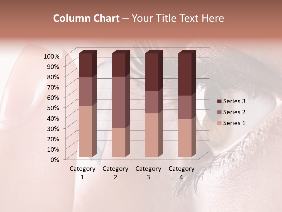 Ophtalmologist Solution Woman PowerPoint Template