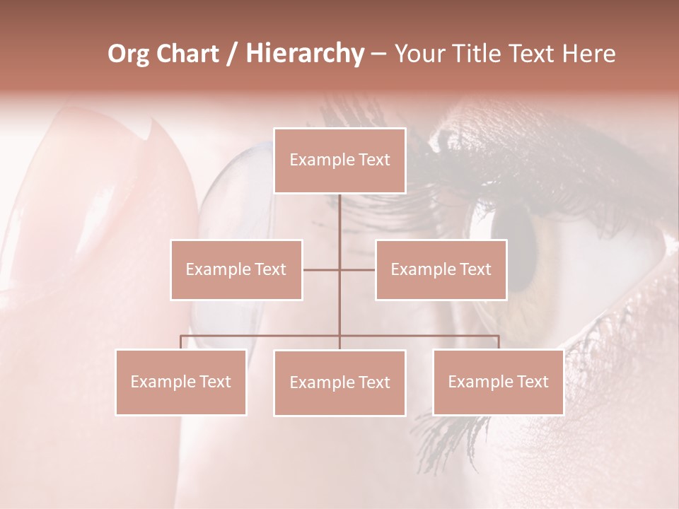 Ophtalmologist Solution Woman PowerPoint Template