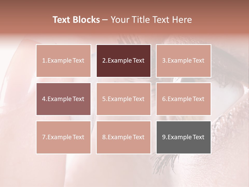 Ophtalmologist Solution Woman PowerPoint Template