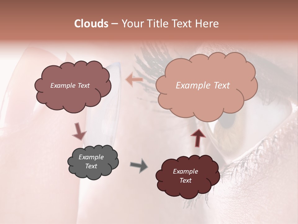 Ophtalmologist Solution Woman PowerPoint Template