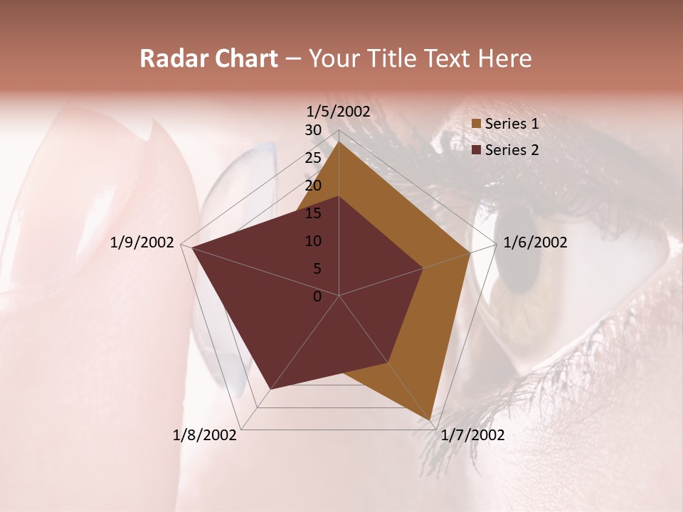 Ophtalmologist Solution Woman PowerPoint Template