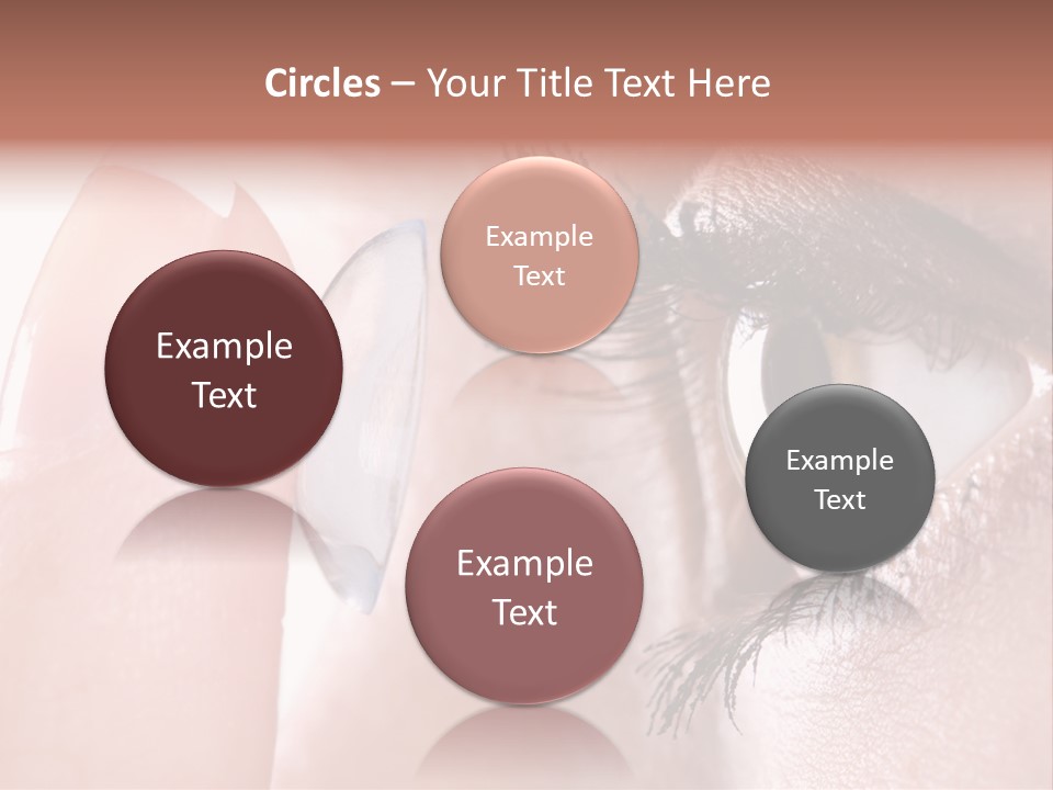 Ophtalmologist Solution Woman PowerPoint Template