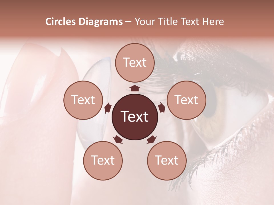 Ophtalmologist Solution Woman PowerPoint Template