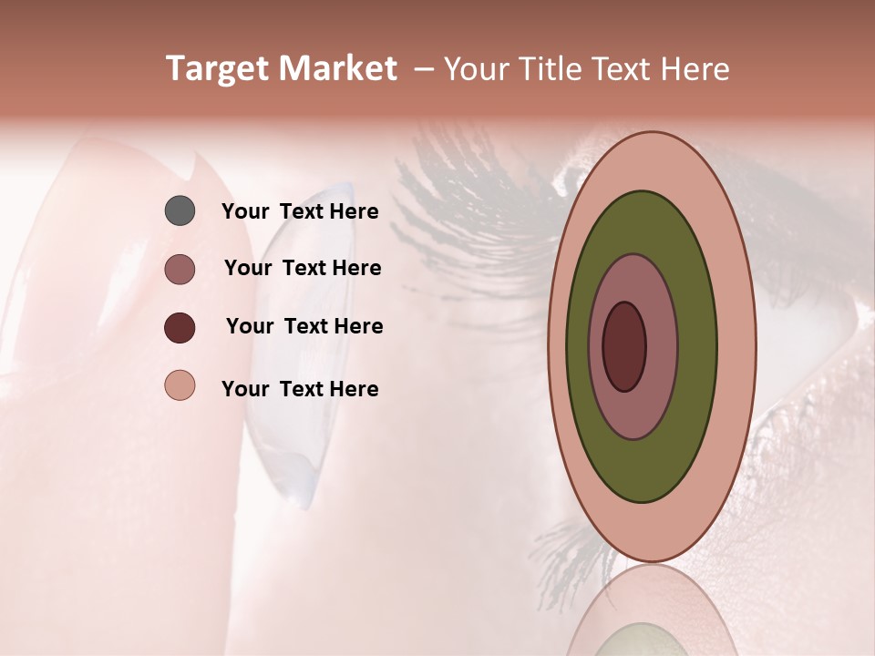 Ophtalmologist Solution Woman PowerPoint Template