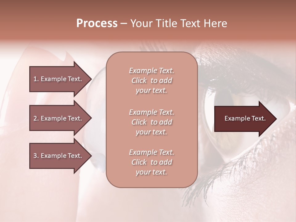 Ophtalmologist Solution Woman PowerPoint Template