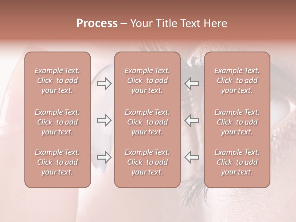 Ophtalmologist Solution Woman PowerPoint Template