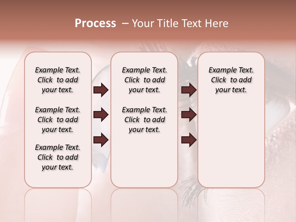 Ophtalmologist Solution Woman PowerPoint Template