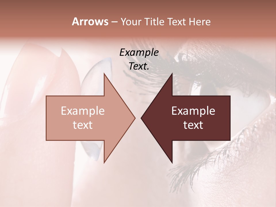 Ophtalmologist Solution Woman PowerPoint Template