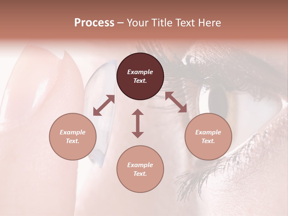 Ophtalmologist Solution Woman PowerPoint Template