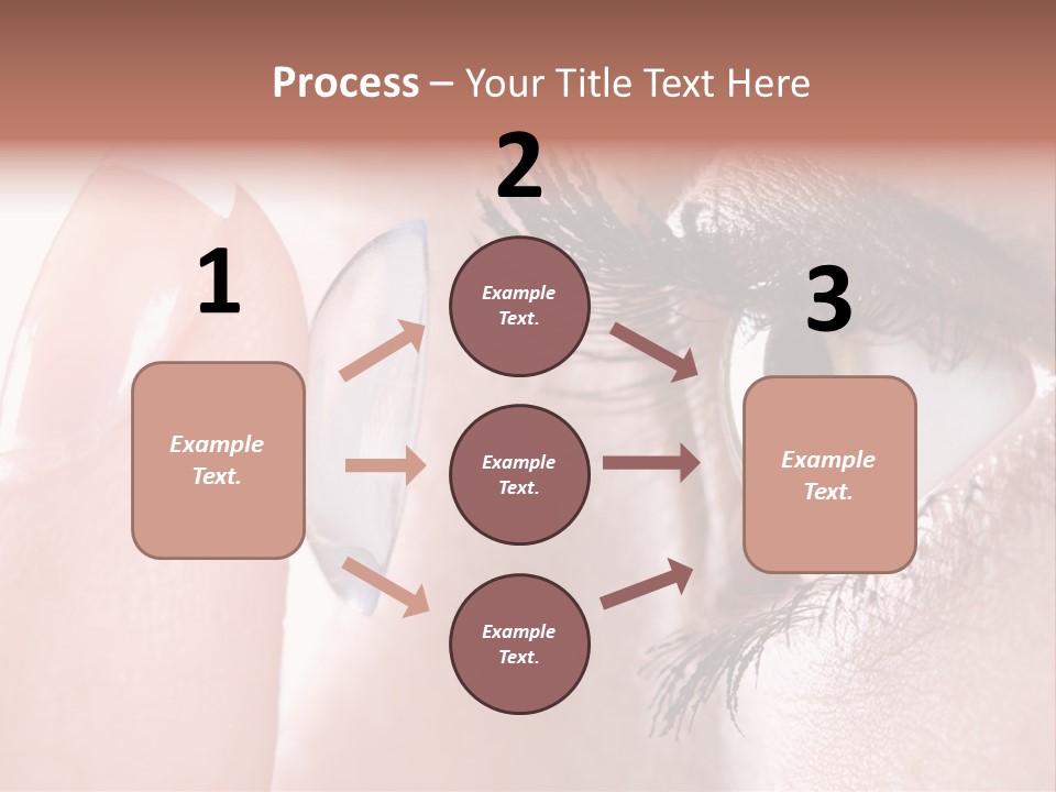 Ophtalmologist Solution Woman PowerPoint Template