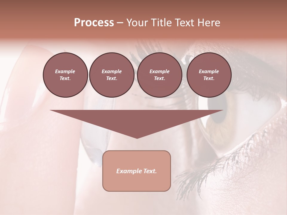 Ophtalmologist Solution Woman PowerPoint Template