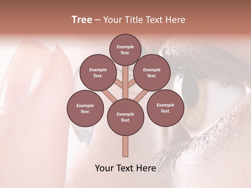 Ophtalmologist Solution Woman PowerPoint Template