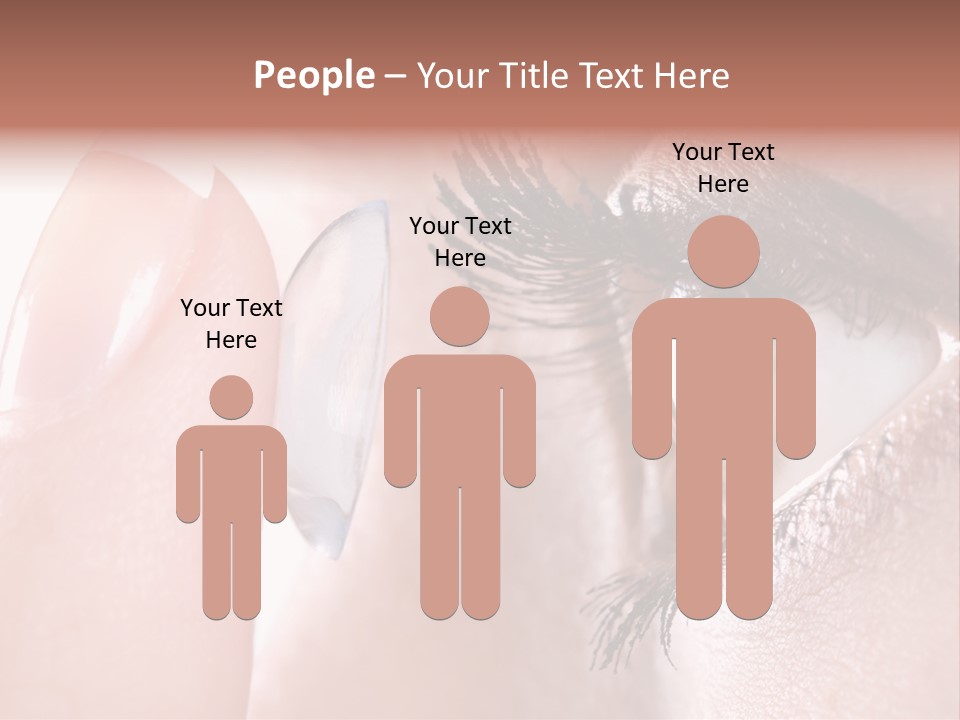 Ophtalmologist Solution Woman PowerPoint Template