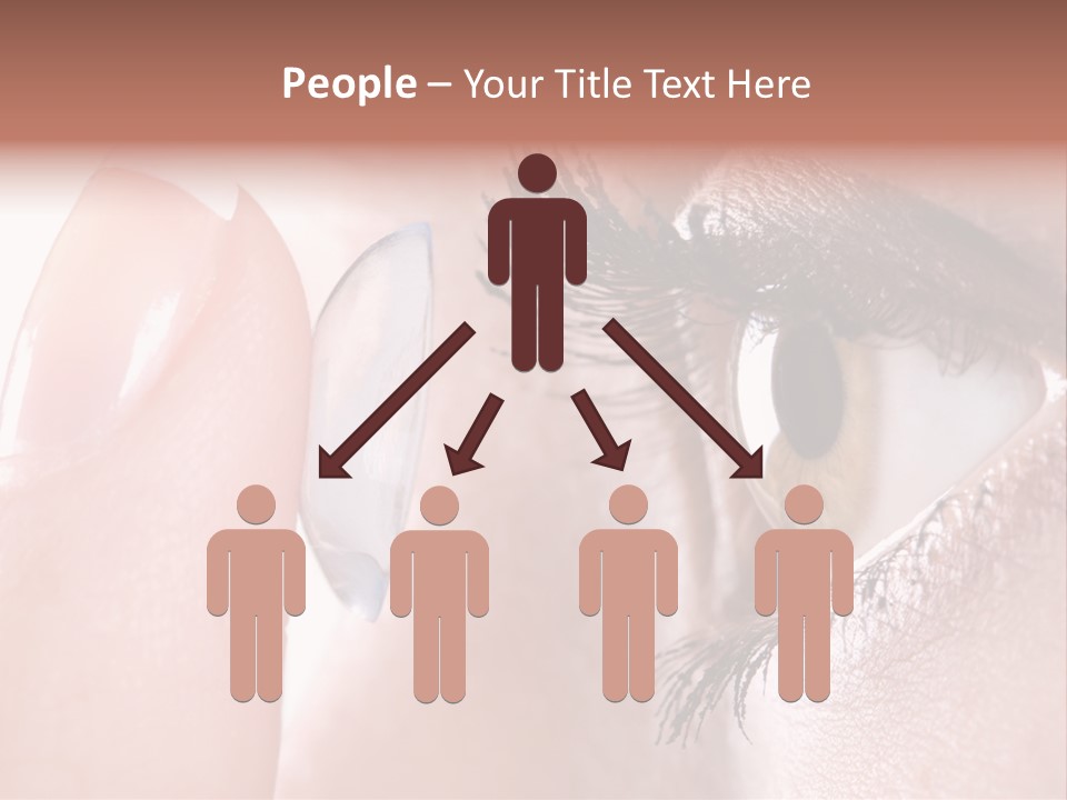 Ophtalmologist Solution Woman PowerPoint Template