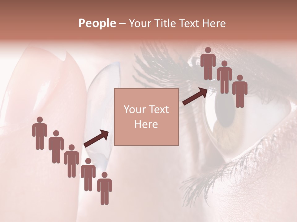 Ophtalmologist Solution Woman PowerPoint Template