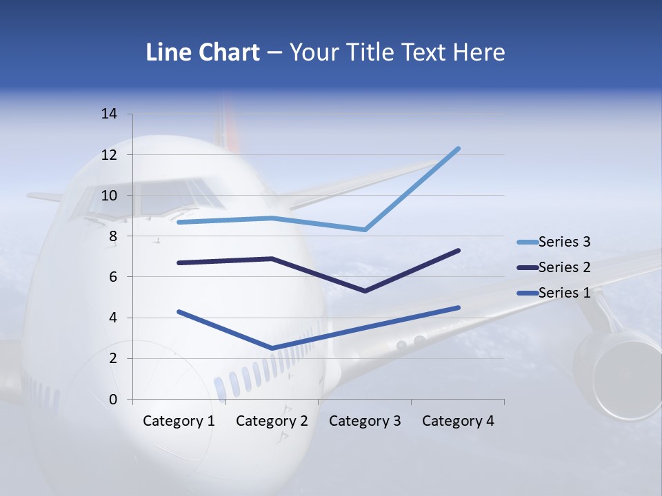 Turbine Airplane Cockpit PowerPoint Template