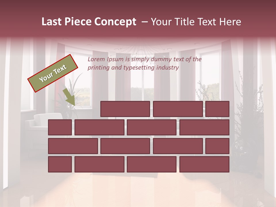 Window Business Beautiful PowerPoint Template