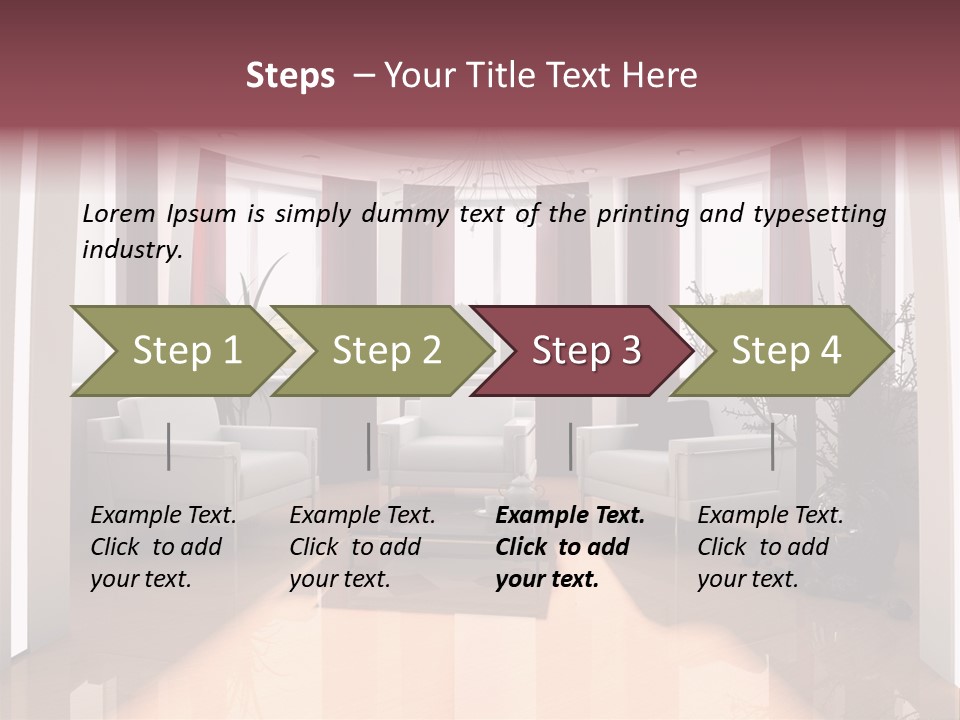 Window Business Beautiful PowerPoint Template