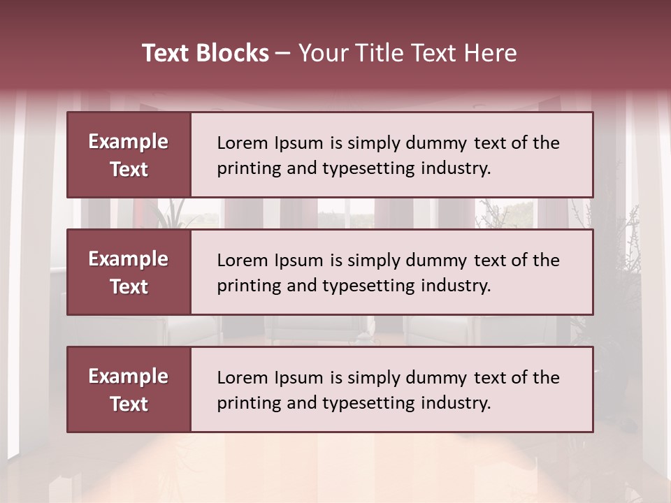 Window Business Beautiful PowerPoint Template