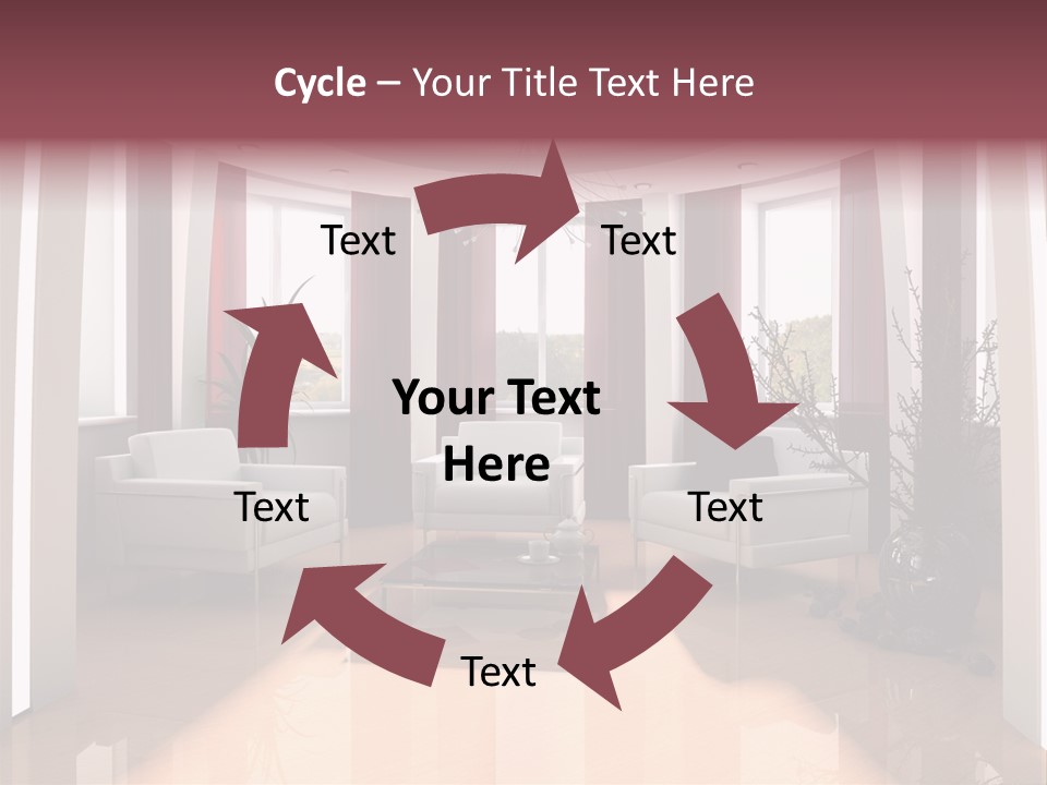 Window Business Beautiful PowerPoint Template