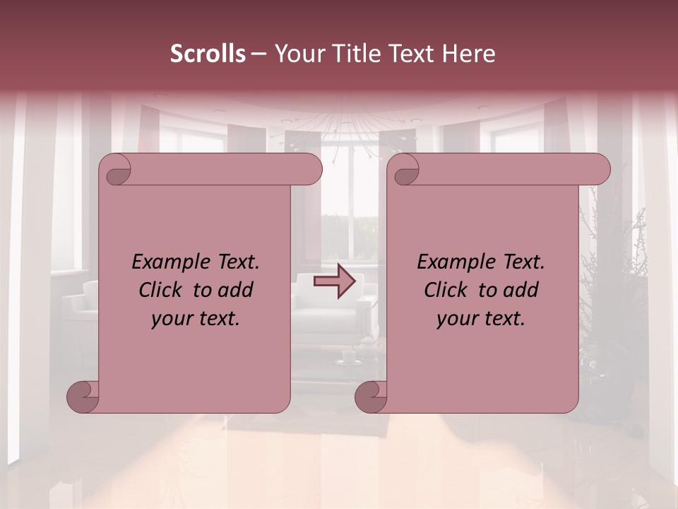 Window Business Beautiful PowerPoint Template