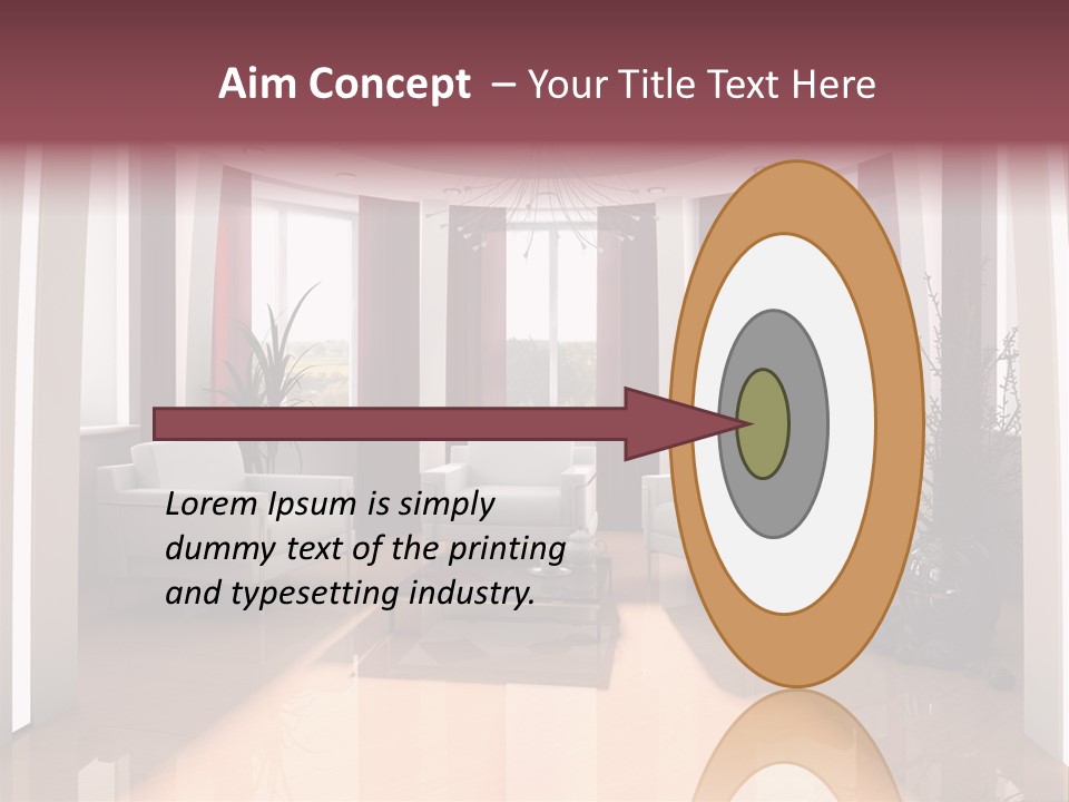 Window Business Beautiful PowerPoint Template