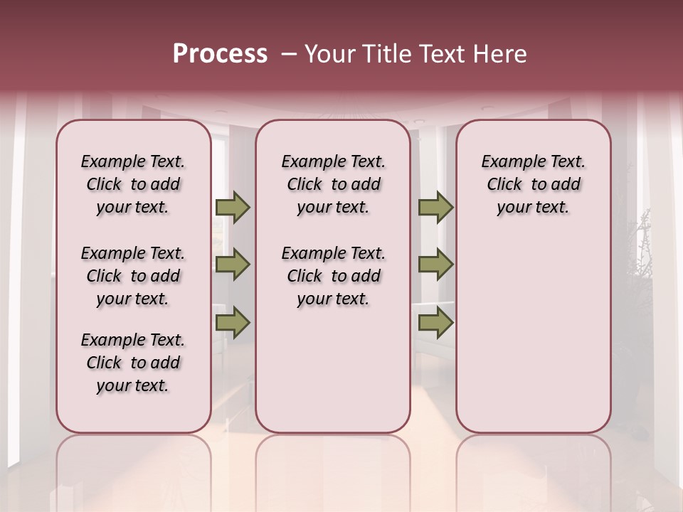 Window Business Beautiful PowerPoint Template