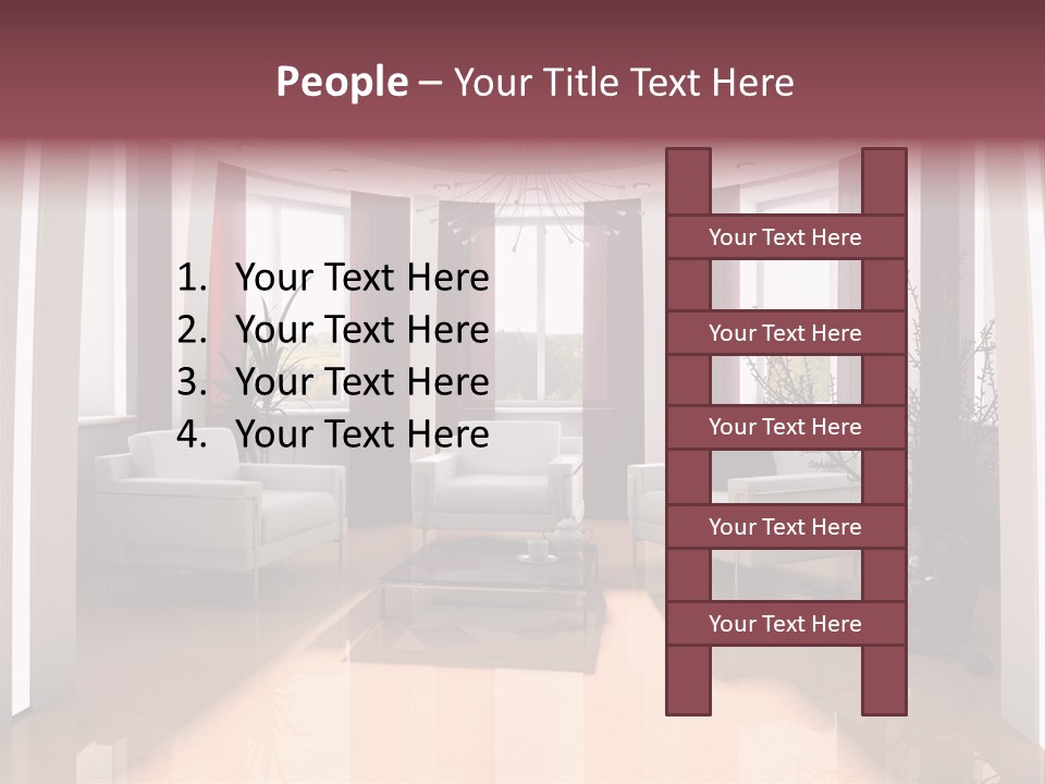 Window Business Beautiful PowerPoint Template