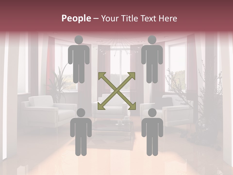 Window Business Beautiful PowerPoint Template