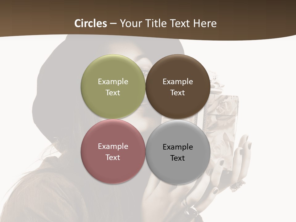 People Cute Person PowerPoint Template