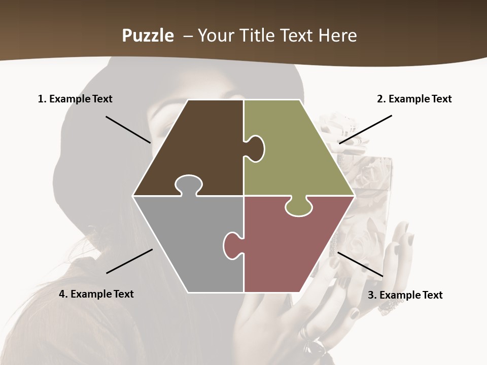 People Cute Person PowerPoint Template