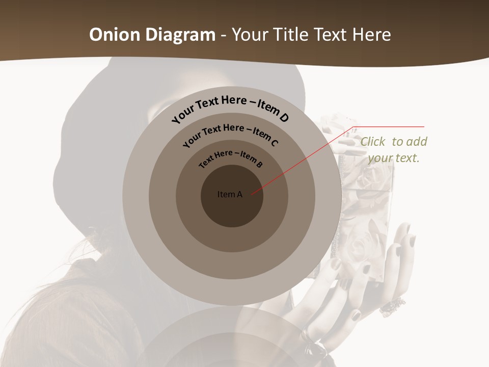 People Cute Person PowerPoint Template