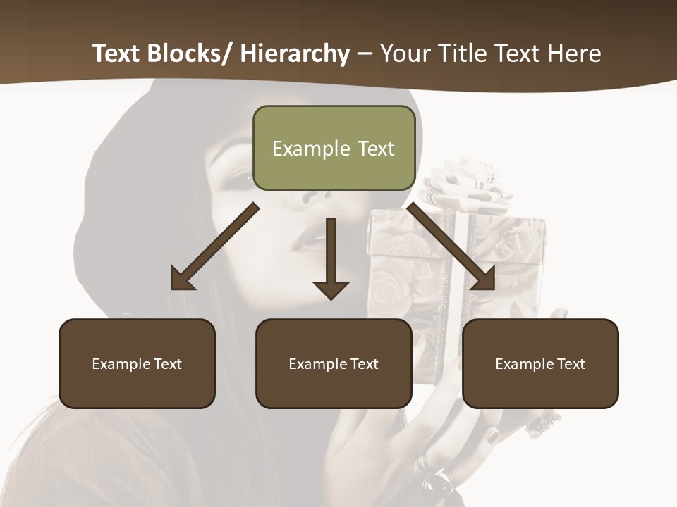 People Cute Person PowerPoint Template