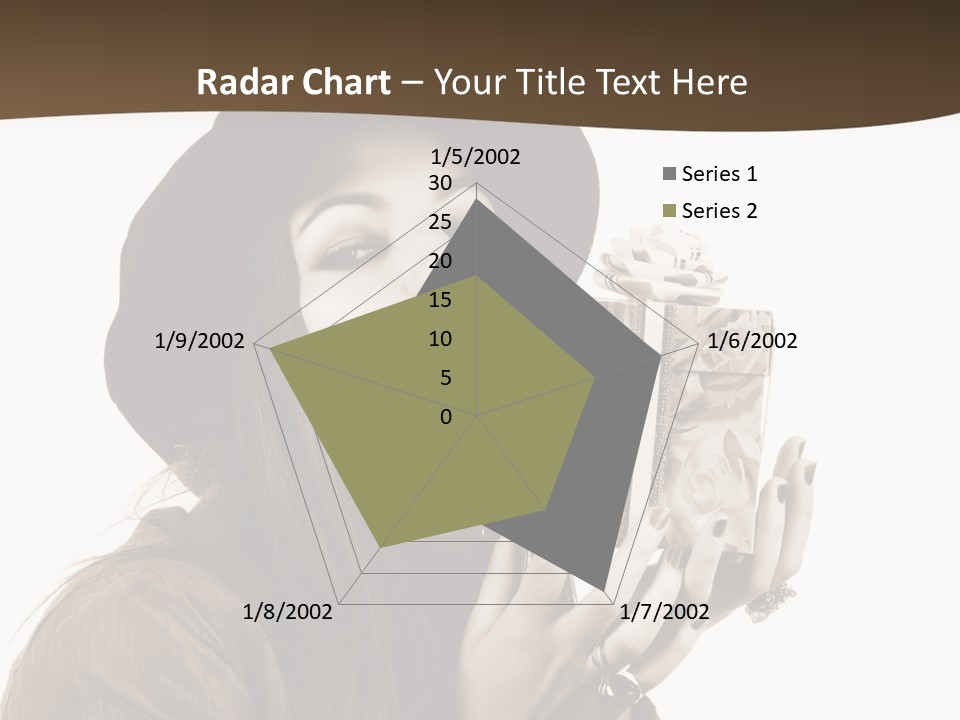 People Cute Person PowerPoint Template