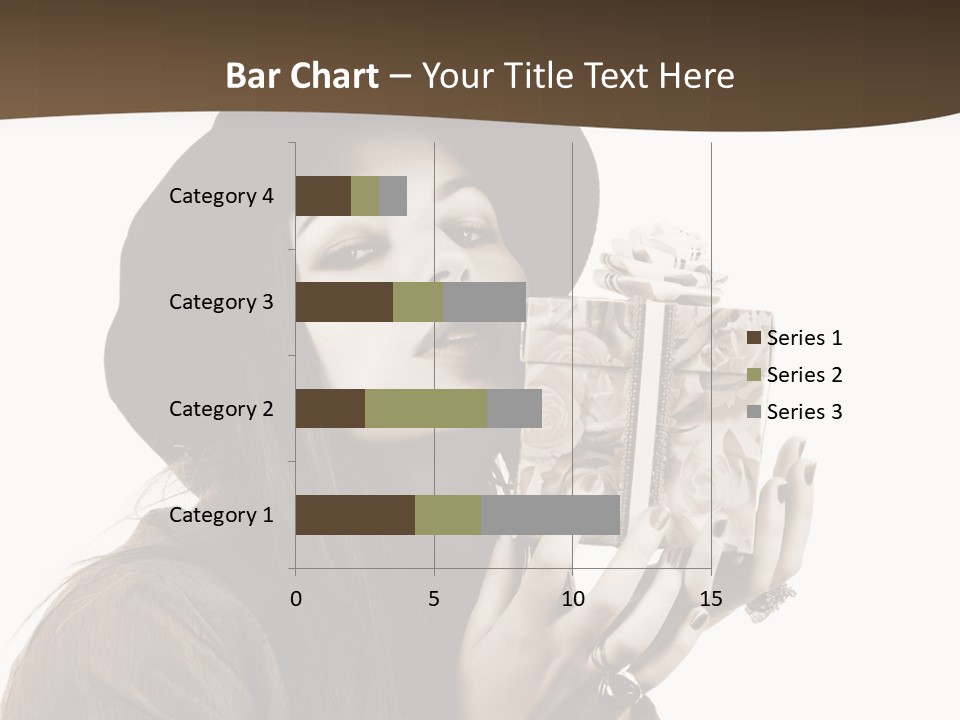People Cute Person PowerPoint Template
