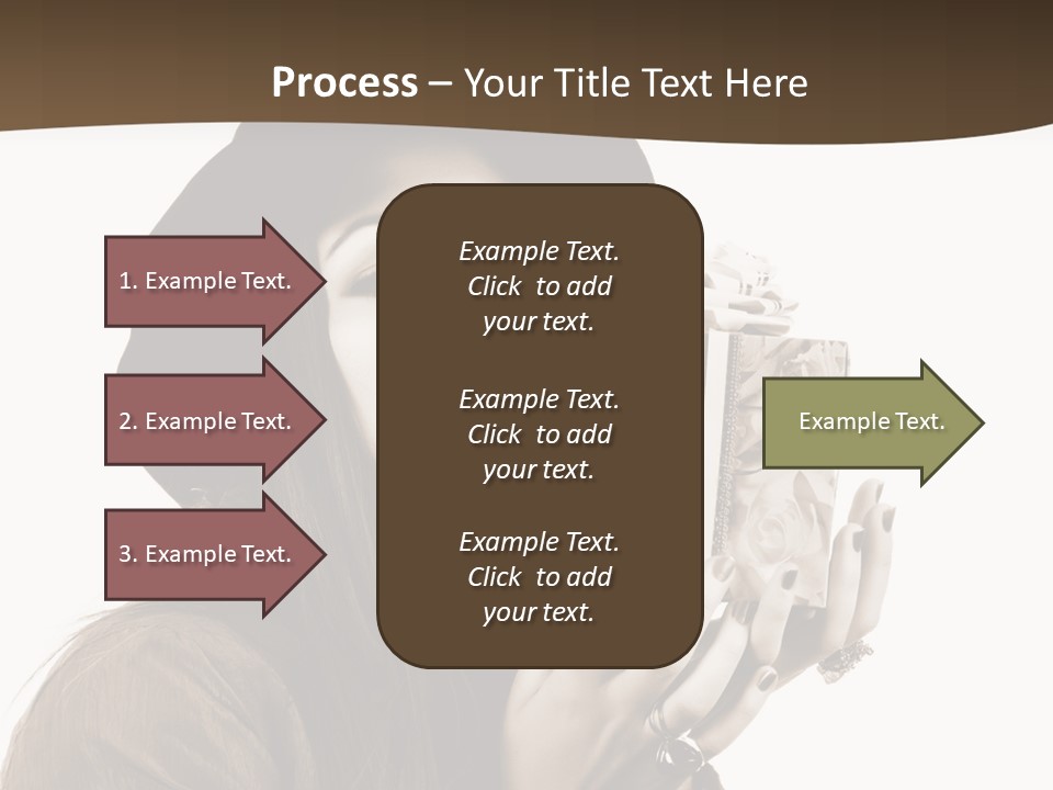 People Cute Person PowerPoint Template