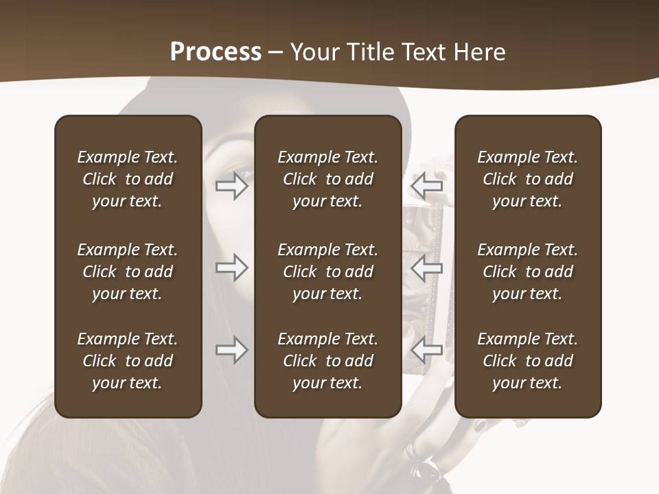 People Cute Person PowerPoint Template
