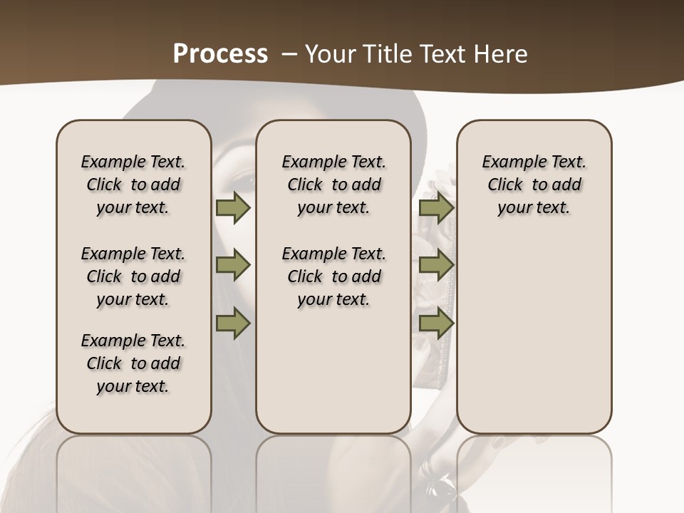 People Cute Person PowerPoint Template