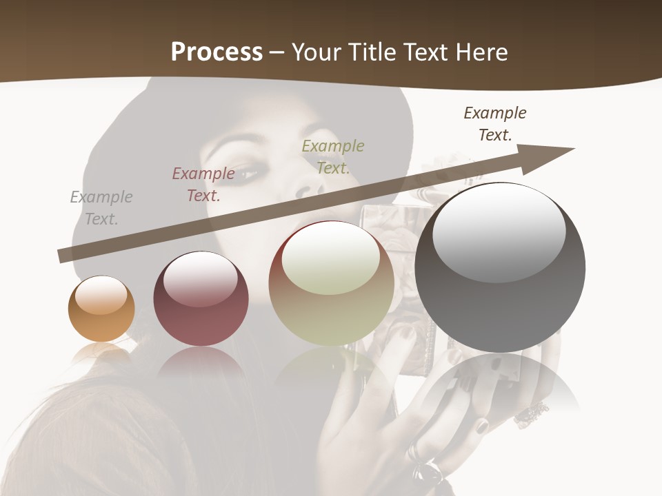 People Cute Person PowerPoint Template