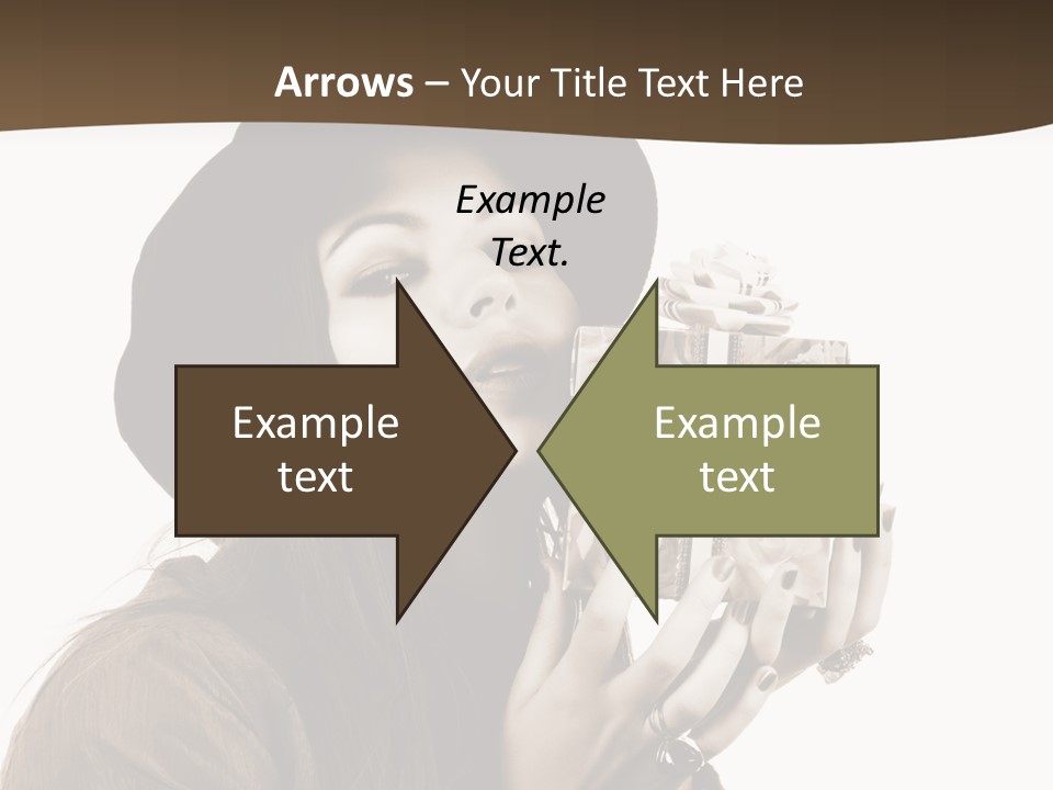 People Cute Person PowerPoint Template