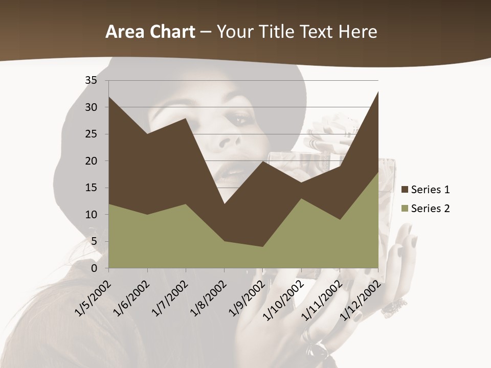 People Cute Person PowerPoint Template