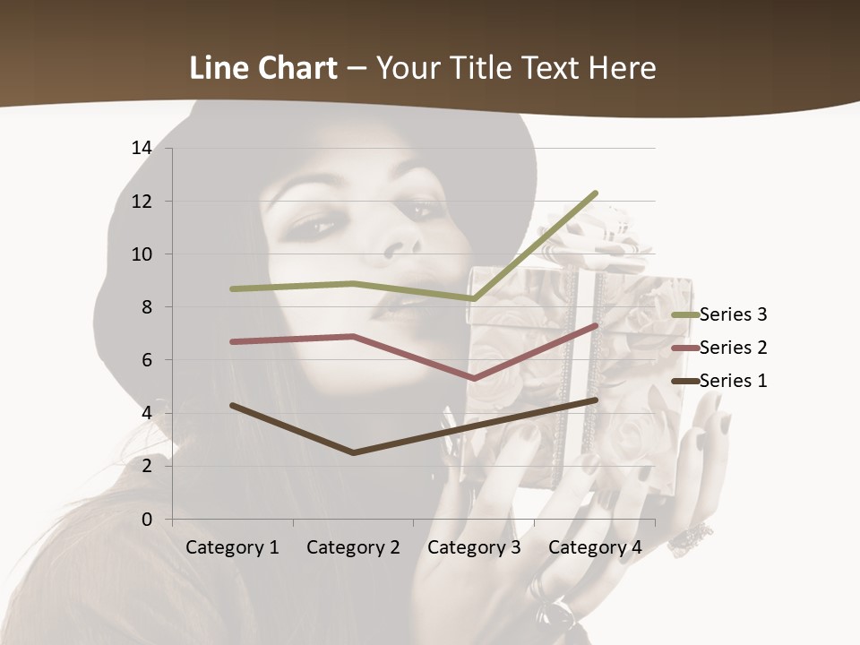 People Cute Person PowerPoint Template